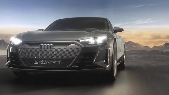 Video: [Audi e-tron GT concept] Performance Platform - J1 / アニメーション [アウディジャパン]