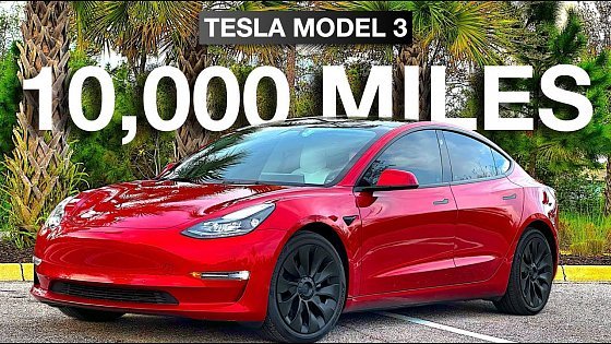 Video: Tesla Model 3 - 10k Mile Review - Worth It? Maybe Not!