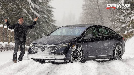 Video: 2022 Mercedes EQS 580 4Matic Review and Snow Test