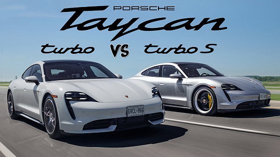 Video: Taycan Turbo vs Turbo S Review - Better than a Porsche 911 Turbo S!