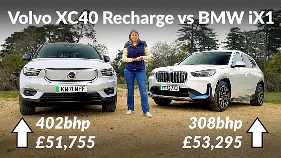 Video: BMW iX1 vs Volvo XC40 Recharge: Battle of the small prestige electric SUVs