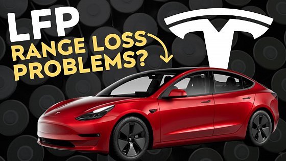 Video: Tesla LFP Battery 10% RANGE LOSS PROBLEM? | Model 3 RWD