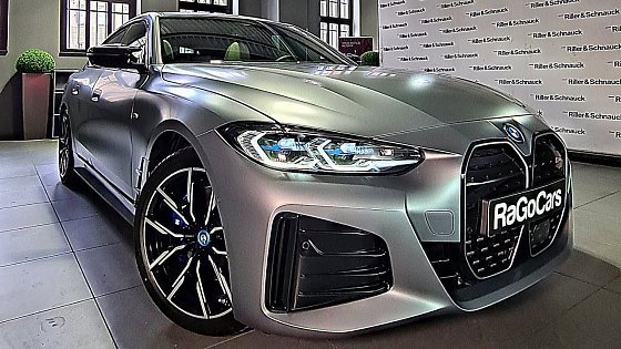 Video: 2023 New Electric BMW i4 M50 Gran Coupé - Brutal Fast M Performance Machine!