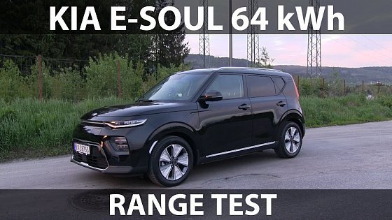 Video: Kia e-Soul range test