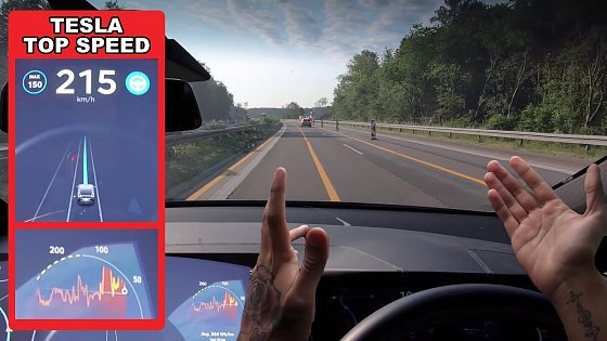 Video: Tesla Model X 75D MAX SPEED On Autobahn (battery overheat &amp; will it autopilot?!)