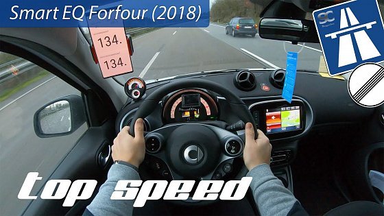 Video: Smart EQ Forfour (2018) - Autobahn Top Speed / Acceleration / Test Drive POV