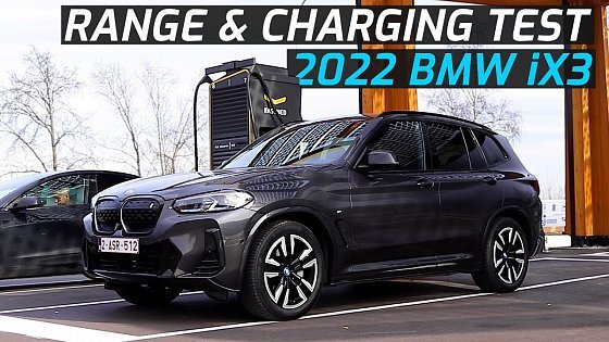 Video: BMW iX3 2022 FACELIFT RANGE TEST AND FAST CHARGING TEST
