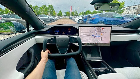 Video: Tesla Model S Plaid 2023 | Test Drive POV