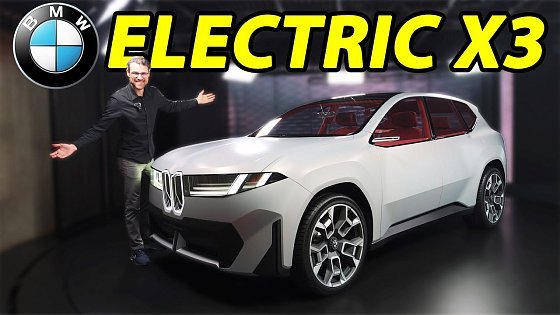 Video: all-new electric BMW X3 REVEAL - 2025 BMW iX3 first REVIEW