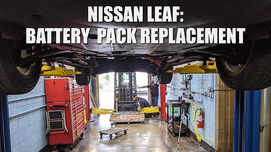Video: Nissan LEAF 24 kWh Battery Upgrade at Leo and Sons EV Experts in Massachusetts