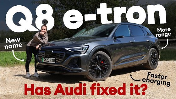 Video: New 2023 Audi Q8 e-tron DRIVEN. Better second time around?