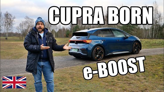 Video: Cupra Born 58 kWh e-Boost - B̶o̶r̶n̶ VW Identity (ENG) - Test Drive and Review