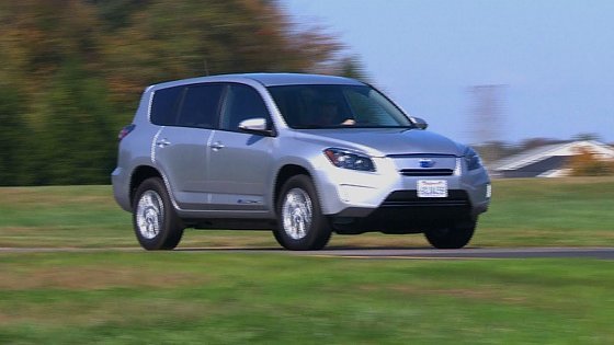 Video: 2013 Toyota RAV4 EV first drive | Consumer Reports
