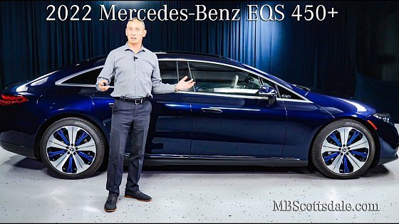 Video: 2022 Mercedes-Benz EQS 450+ Sedan Electric Vehicle review MBScottsdale