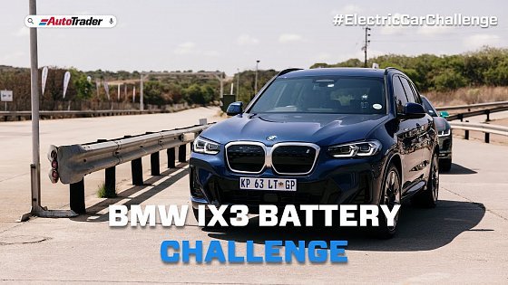 Video: #ElectricCarChallenge: BMW iX3 battery test