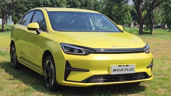 Video: Family Sedan, 12.3 Inch High Definition Display, 501 Km Range, New Beijing EU5 PLUS 2023-2024