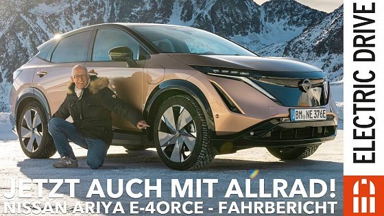 Video: Nissan Ariya e-4orce Fahrbericht Test Reichweite Preis Verbrauch | Electric Drive