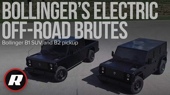 Video: Bollinger B1 SUV and B2 pickup are 614-horsepower electric beasts