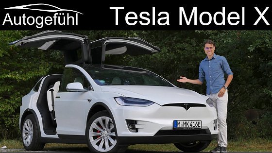 Video: Tesla Model X Performance Raven FULL REVIEW of the fastest SUV 2020 - Autogefühl