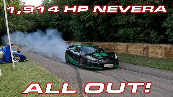 Video: All out in the Record Setting 1,914 HP Rimac Nevera!