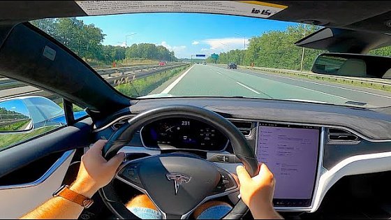 Video: 2019 Tesla Model S P100D LUDICROUS+ 782 HP - POV Test Drive, acceleration and launch control