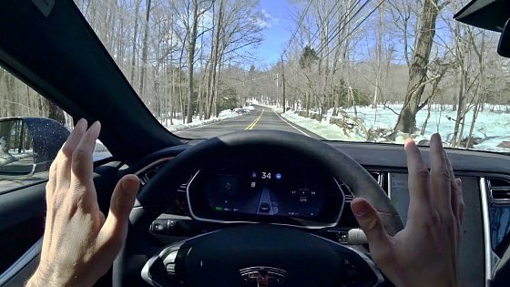 Video: 2017 Tesla Model S 100D - Tedward POV Test Drive (Binaural Audio)