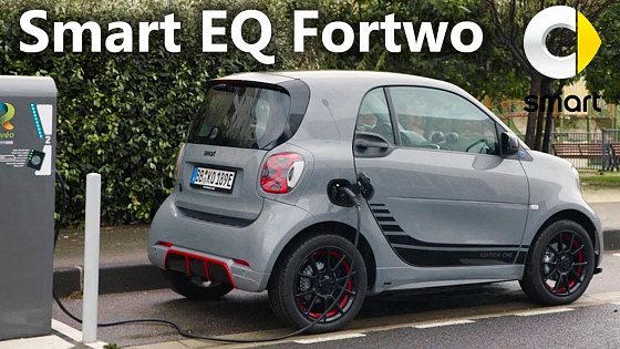 Video: 2020 Smart EQ Fortwo Edition One Coupe EV - Exterior, Interior, Drive &amp; Charging /Asphalt Grey/