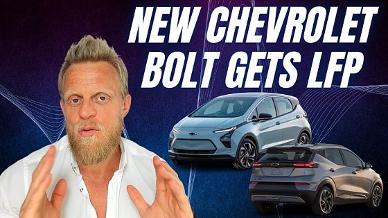 Video: NEW Chevrolet Bolt gets big changes including LFP batteries + Ultium platform