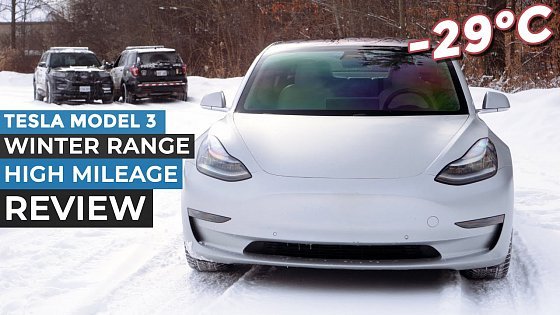 Video: Tesla Model 3 High Mileage Winter Performance Review!