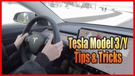 Video: Tesla Tips &amp; Tricks | Tesla Model 3 &amp; Tesla Model Y