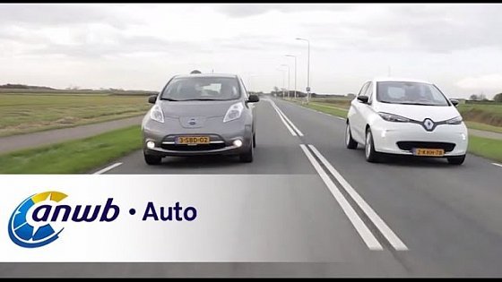 Video: Nissan Leaf vs Renault Zoe dubbeltest - ANWB Auto
