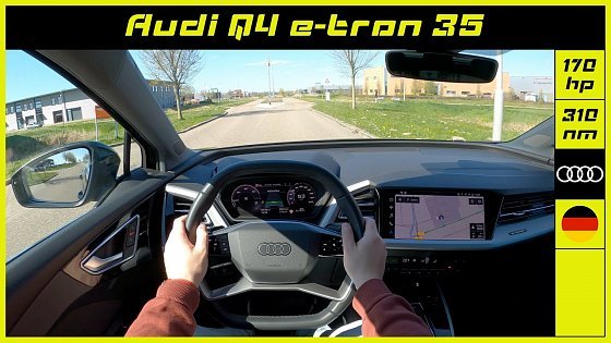 Video: Audi | Q4 e-tron 35 | 2022 | Onboard POV test drive
