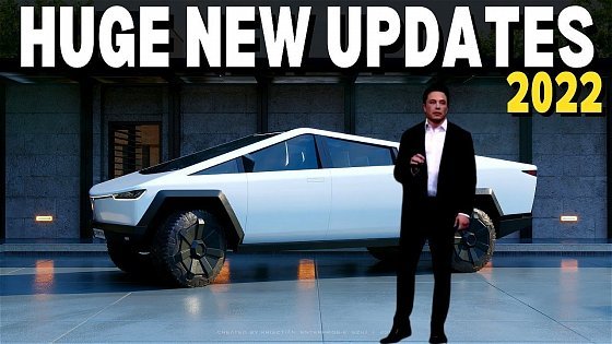 Video: NEWEST Tesla Cybertruck Updates! | INSANE NEW Updates And Leaks 2022