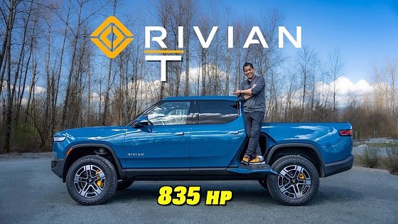 Video: 2023 Rivian R1T First Drive - This is the REAL 835 hp CYBERTRUCK