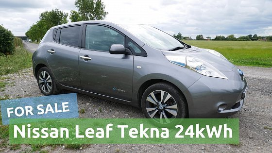 Video: For sale: 2013 Nissan Leaf Tekna 24kWh