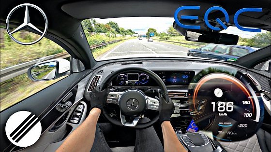 Video: Mercedes-Benz EQC 400 4MATIC TOP SPEED DRIVE ON GERMAN AUTOBAHN