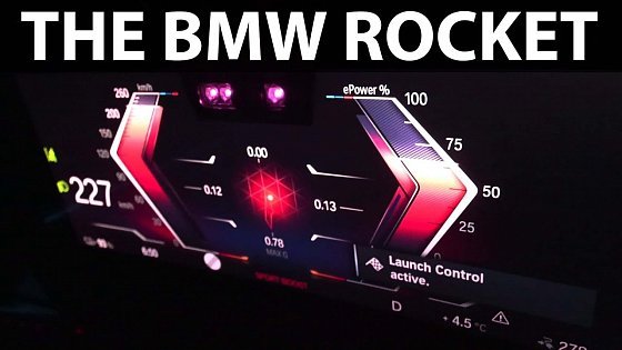 Video: BMW i4 M50 top speed acceleration test 0-225 km/h