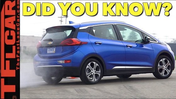 Video: Chevy Bolt Electric: Top 5 Things You Didn&#39;t Know!