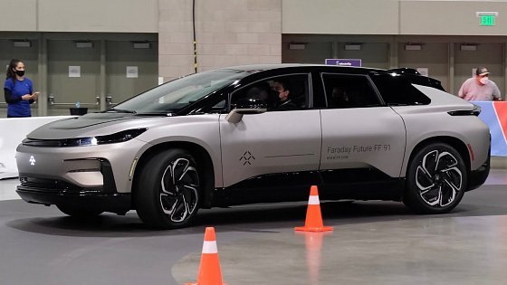 Video: All Electric Faraday Future FF 91 Exterior Details 4K