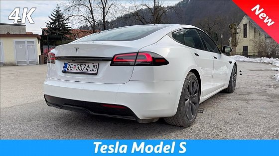 Video: Tesla Model S Long Range 2023 - FULL Review in 4K (Exterior - Interior) 670 HP