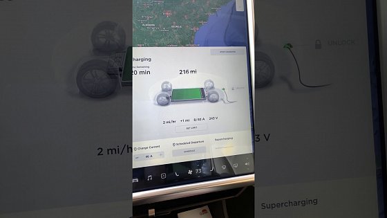 Video: 2013 Tesla model S P85 charging