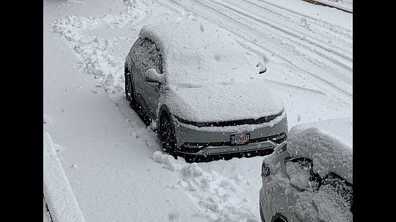 Video: Canada Snow day drive in the Ioniq 5 RWD