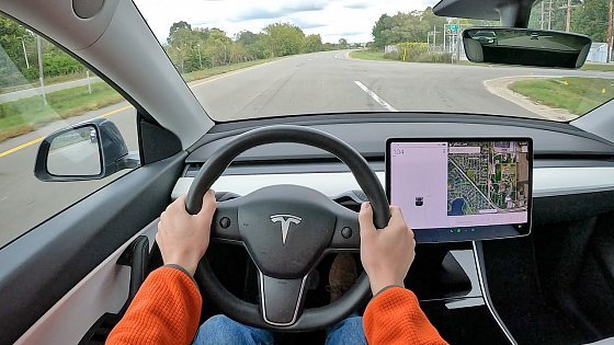 Video: 2020 Tesla Model Y Long Range AWD - POV Test Drive (Binaural Audio)