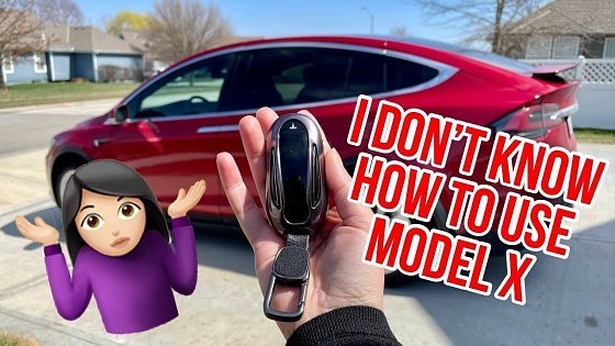 Video: Tesla Model X For Dummies (I Only Know How to Use Model 3/Y! 