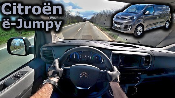 Video: 2021 Citroën ë-Jumpy 75 kWh | POV test drive