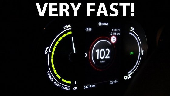 Video: Mini Cooper SE acceleration and noise test