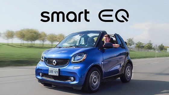 Video: 2018 Smart Fortwo EQ Electric Cabriolet Review - The Ideal City Car