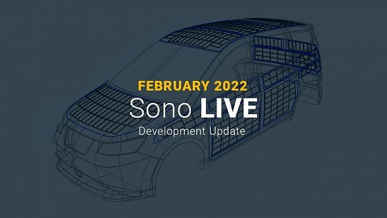 Video: Development Update and Series-Validation Vehicles | Sono Motors