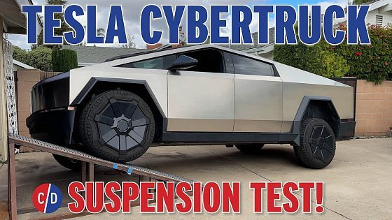 Video: Tesla Cybertruck Suspension Deep Dive and RTI Test | Car and Driver