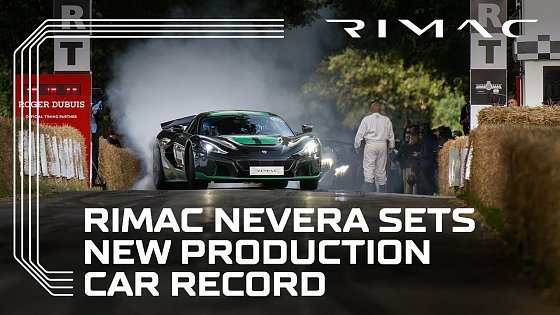 Video: Bending Physics: Rimac Nevera sets new Goodwood Hillclimb production car record